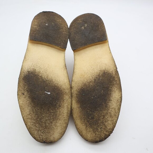 Clarks Originals Desert Chukka Boots Men's Size 9.5 M Tan Suede Crepe Sole - Picture 7 of 12